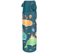 ION8 Gourde légère en acier, 600 ml/20 oz, Baleines | Non isotherme, Étanche, Facile à ouvrir, Verrouillage sécurisé, Passe au lave-vaisselle, Gourde & métal