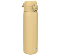 ION8 Gourde légère en acier, 600 ml/20 oz, Désert | Non isotherme, Étanche, Facile à ouvrir, Verrouillage sécurisé, Passe au lave-vaisselle, Gourde & métal