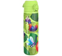 ION8 Gourde légère en acier, 600 ml/20 oz, La Vie Des Insectes | Non isotherme, Étanche, Facile à ouvrir, Verrouillage sécurisé, Passe au lave-vaisselle, Gourde & métal