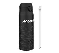 Ion8 MotoGP Courses Lean Bouteille Thermique de Sport avec Paille Amovible, 750ml/24oz, Bouteille Isotherme Anti-fuite, Facile à ouvrir, Verrouillage sécurisé, Passe au lave-vaisselle