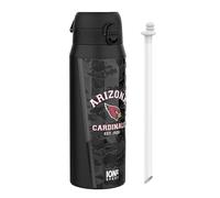 Ion8 NFL Arizona Cardinals Gourde Thermique Avec Paille Amovible, 750ml/24oz, Bouteille Étanche À Isolation Sous Vide, Facile À Ouvrir, Verrou Sécurisé, Passe Au Lave-Vaisselle, Couvercle Rabattable