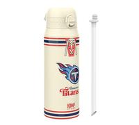 Ion8 NFL Arizona Cardinals Gourde Thermique Avec Paille Amovible, 750ml/24oz, Bouteille Étanche À Isolation Sous Vide, Facile À Ouvrir, Verrou Sécurisé, Passe Au Lave-Vaisselle, Couvercle Rabattable