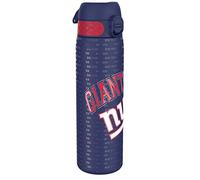 Ion8 NFL New York Giants Gourde En Acier Légère, 600 ml/20 oz, Non Isolée, Étanche, Facile À Ouvrir, Verrouillage Sécurisé, Passe Au Lave-Vaisselle, Couvercle Rabattable, Compatible Porte-Gobelet
