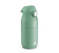 ION8 PRIMO REVIVE Gourde Isotherme 360 ml (12 oz)- Bouteille Étanche en Acier Inoxydable, Couvercle Rabattable, Ouverture à Une Touche, Débit Rapide, Chaud et Froid, Vert Sauge