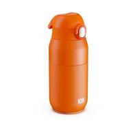 ION8 PRIMO REVIVE Gourde Isotherme 360 ml (12 oz)- Bouteille Étanche en Acier Inoxydable, Couvercle Rabattable, Ouverture à Une Touche, Débit Rapide, Chaud et Froid, Orange