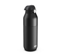 ION8 PRIMO REVIVE Gourde Isotherme 910 ml (30 oz)- Bouteille Étanche en Acier Inoxydable, Couvercle Rabattable, Ouverture à Une Touche, Débit Rapide, Chaud et Froid, Noir