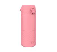 Ion8 - Tasse de Voyage Isotherme | Anti-Fuite avec Verrouillage Sécurisé | Couvercle Hygiénique | Facile à Nettoyer | Respectueuse de l'Environnement, Fleur de Rose, 360 ml, Acier Inoxydable