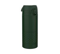 Ion8 Tasse de Voyage Isotherme, Anti-Fuite, Verrouillage Sécurisé, Sans Débordement en Déplacement, Couvercle Hygiénique, Facile à Nettoyer, Parfaite pour les Déplacements, Acier Inoxydable, Vert