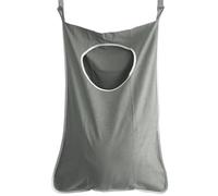Iouyjiu Panier à linge domestique, rangement de vêtements à placer au-dessus de la porte, sac de recyclage en tissu Oxford, organiseur portable pour vêtements sales, design peu encombrant pour un