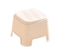 Iouyjiu Tabouret court, support de pied antidérapant, empilable, design léger, construction compacte , siège d'adolescent ou marche pour salle de bain, cuisine, chambre à coucher, salon
