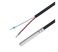 iOVEO 035HP05210 - NTC 10KOHM - Sonde de température 10 kOhm avec câble en PVC 105 °C, capteur de température, sonde, chauffage, 10 mètres