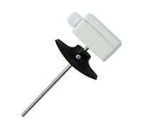 iOVEO 041KF01215 - PT100 - Sonde de canal avec boîtier et bride de montage Longueur d'encastrement au choix, 150 mm