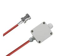 iOVEO 211AL02202 - PT1000 - Transmetteur de mesure de température de tuyau, sonde de pose active, 0-10 V ou 4-20 mA de sortie, capteur PT1000, 2 mètres