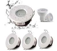 IP65 spot LED encastrable étanche, configuration de douille GU10, adapté aux spots de salle de bain et de cuisine (ampoule non inc