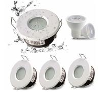 IP65 spot LED encastrable étanche, configuration de douille GU10, adapté aux spots de salle de bain et de cuisine (ampoule non inc