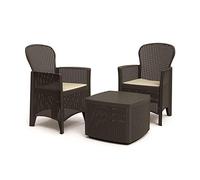Ipae-Progarden Ensemble Tree Anthracite avec coussins