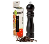 IPEA Moulin à Poivre manuel en Bois Noir pour Poivre, Piment et Sel - Moulin à Poivre Classique de Cuisine avec Broyeur en Métal pour Moudre les épices, le Cumin, le Sésame, le Paprika
