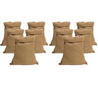 IPEA Sacs en toile de Jute grandes 80 x 50 cm - 5 unités - Sac de Jute Naturelle pour Bricolage, Décoration, Jardin, Boîte à Objets, Noël, Fêtes, (Lot de 2)