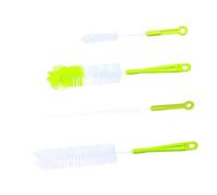 Ipetboom 3ensembles Set De Brossettes De Nettoyage Pour Bouteilles Avec Manche Pour Gourdes Biberons Et Tasses Vert
