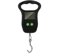 Ipetboom Balance à Main Portable avec Écran Lcd Haute Précision Jusqu'à 50kg en Acier et Plastique, pour Voyage et Pêche, Pèse Bagages Électronique Pratique