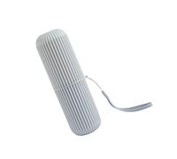 Ipetboom Boîte De Rangement pour Brosse à Dents Voyage Petit Format, Plastique Solide Gris Nordique, Gobelet Portatif Multifonction pour Dentifrice Et Brosse, Salle De Bain Et Déplacement Quotidien