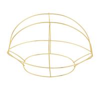 Ipetboom Cadre Métallique Rhombique pour Chapeau Chinois Rétro Support Stable pour Accessoires de Scène Décoration Minimaliste pour Projets de Chapeaux et Parasols Élégants