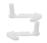 Ipetboom Crochet de Porte de Réfrigérateur en Plastique 2 Pcs Butée de Porte pour Charnière Accessoire de Remplacement pour Entretien et Réparation Usage Domestique