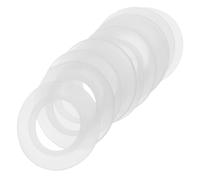 Ipetboom Joint Silicone Drainage 10 Pièces Anneau O-Ring Étanche et Durable pour Bouchon Lavabo Utilisation Polyvalente Salle de Bain