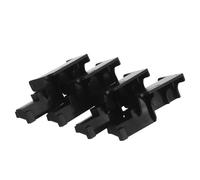 Ipetboom Lot de 4 Crochets de Verrouillage pour Porte de Micro-Ondes Accessoire de Remplacement Maintien Étanche et Sécurisé Compatible Plusieurs Modèles Pièce Détachée pour Réparation