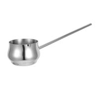 Ipetboom Mini Casserole en Acier Inoxydable 12 Cm avec Manche Long, Bec Verseur Précis, Multifonction pour Chauffer Huile et Beurre, Usage Domestique et Professionnel,