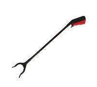 Ipetboom Pince à Déchets en Métal Renforcé 60 Cm, Outil Ramassage Déchets Léger et Solide, pour Agent D'assainissement, Nettoyage Extérieur Intérieur, Ramasse-déchets Pratique