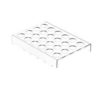 Ipetboom Présentoir à Capsules de Café Grand Rangement Design Simple et Moderne en Acrylique Transparent Facile à Nettoyer , pour Bureau ou Café