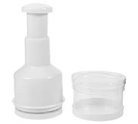 Ipetboom Presse à Ail Manuelle Multifonction en Acier Inoxydable et Abs Coins Arrondis pour Hacher Rapidement Ail et Légumes Cuisine à Domicile