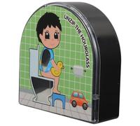 Ipetboom Sablier de 5 pour Décoration Toilettes Sable Réaliste, Construction Robuste en Abs et Pc, Minuterie pour Salle de Bain et Anniversaire