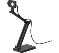 Ipevo V4K PRO 120 USB Caméra de documents USB 4K compacte avec grand angle 120°, audio IA et LED intégrée.
