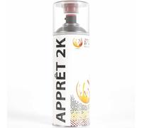 ipixline Apprêt Garnissant 2k Carrosserie Voiture - Bombe Aérosol Apprêt Garnissant bicomposant 2k 400 ml - Sous Couche Primaire Auto Moto