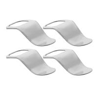 iplusmile 4 Pièces Poignée de Loquet D'armoire Acier Inoxydable Tirette Compatible Serrures à Came et Clés Plates Installation Simple Usage Étendu pour Écoles et Maisons