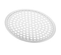 iplusmile Acier Inoxydable Moule à Pizza Cuisson Rond 9.06in X 9.06in Plaque Perforée pour Four et Airfryer pour Pizza Fraîche et Surgelée Usage à Domicile
