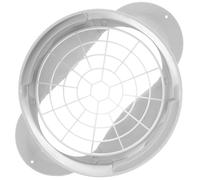 iplusmile Adaptateur de Tuyau de Climatiseur avec Connecteur à Bouche Plate en Plastique Argenté, Facile à Installer et Remplacer, pour Fête Estivale