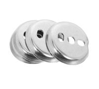 iplusmile Bases Inox Résistantes Pour Porte-serviettes Et Porte-rouleaux 35 Mm Accessoires De Réparation Salle De Bain Multifonctionnels Ensemble 4 Pièces Pour Fixation Solide