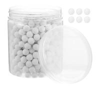 iplusmile Billes de Cuisson Rondes 9-10 MM en Céramique Réutilisables, Haricots Blancs pour Cuisson à Blanc, Bouteille 470 G PET, pour Pâtisserie Maison