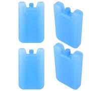 iplusmile Blocs Réfrigérants Pack Réfrigérant Réutilisable 4pcs pour Glacière en Plastique Bleu Conservation et Refroidissement pour Fête