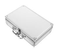 iplusmile Boîte de Rangement Alliage Aluminium Petite Mallette Étui à Outils Portable pour Colliers et Bracelets Mallette à Outils