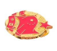iplusmile Broche Drapeau Chinois Rétro en Alliage de Zinc, Épingle Décorative Solide pour Paquet à Dos et Chapeau, Symbole Patriotique pour Fêtes Nationales et Voyages