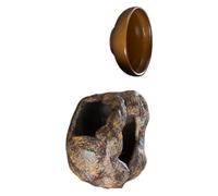 iplusmile Chauffe-théière Décoration Amulette en Céramique Grossière Vintage Couleur Café Tasse Assortie et Chauffage Pratique pour Set de Thé pour Profiter du Thé