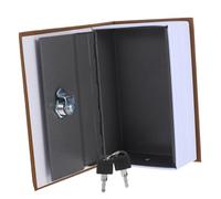 iplusmile Coffre-fort à Livres Mini Jaune Petit Format Avec Serrure offret Secret Décoratif Pour Rangement Sécurisé Objets Précieux Bureau Maison