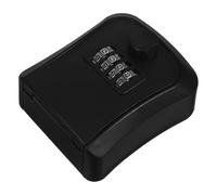 iplusmile Coffret Verrouillage en ABS Noir, Boîte à Clés Murale Résistante pour Usage Prolongé et Protection des Clés de Secours la Maison Gestion