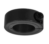 iplusmile Collier de Fixation en Acier Inoxydable Noir pour Vérin de Remplacement de Chaise de Bureau, Garantissant Stabilité et Fiabilité, pour Réparer et Protéger Votre Siège