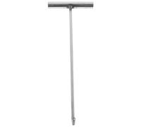 iplusmile Crochets En Acier Inoxydable 2Pcs LèVe-Plaque D'Égout 38 Pouces Crochet T Pour Porte Coulissante Et Caniveau Outil Multifonction Pour Usage Domestique Et Professionnel
