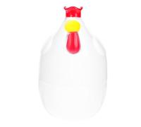 iplusmile Cuiseur à Œufs Vapeur Cuit Vapeur Micro-ondes en Plastique Blanc de Poussin Sain et Rapide pour Préparer un Repas Facilement